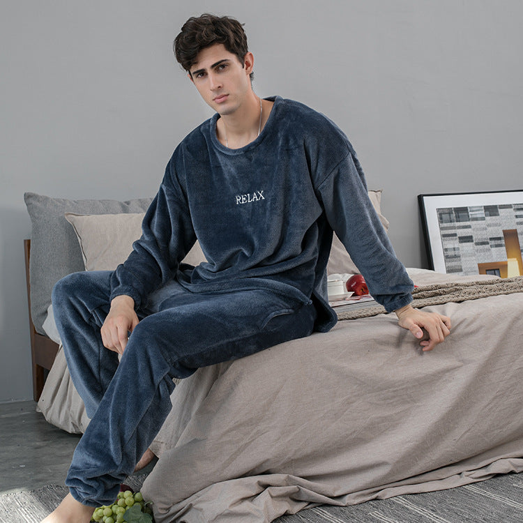 Winter Home Clothes For Women Men Sleepwear Couple