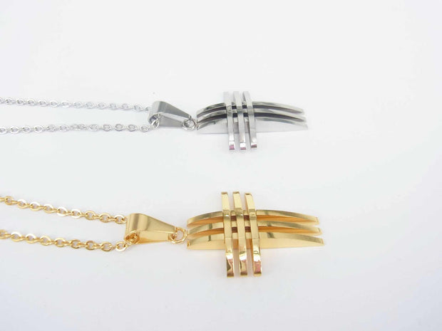 Hollow Cross Punk Personality Men's Jewelry Fashion Trendy Jewelry