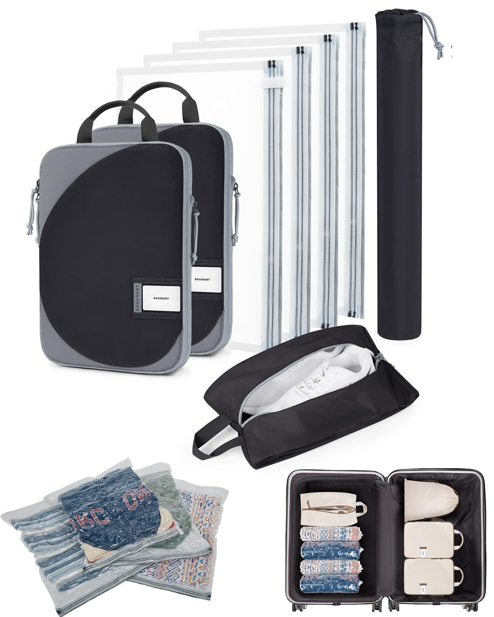 compression packing cubes for travel