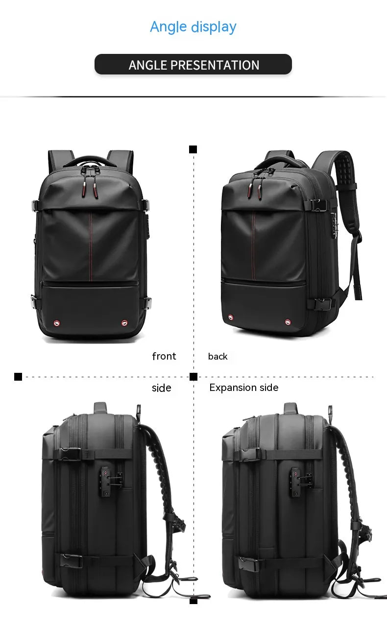 vacuum compression travel backpack
