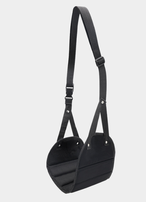 portable travel leg rest hammock