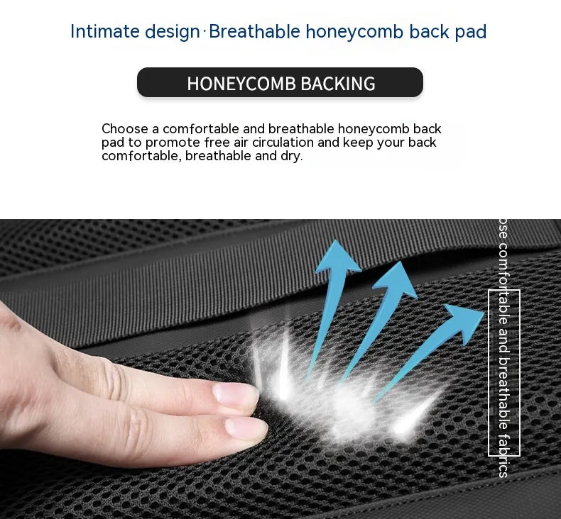 vacuum compression travel backpack