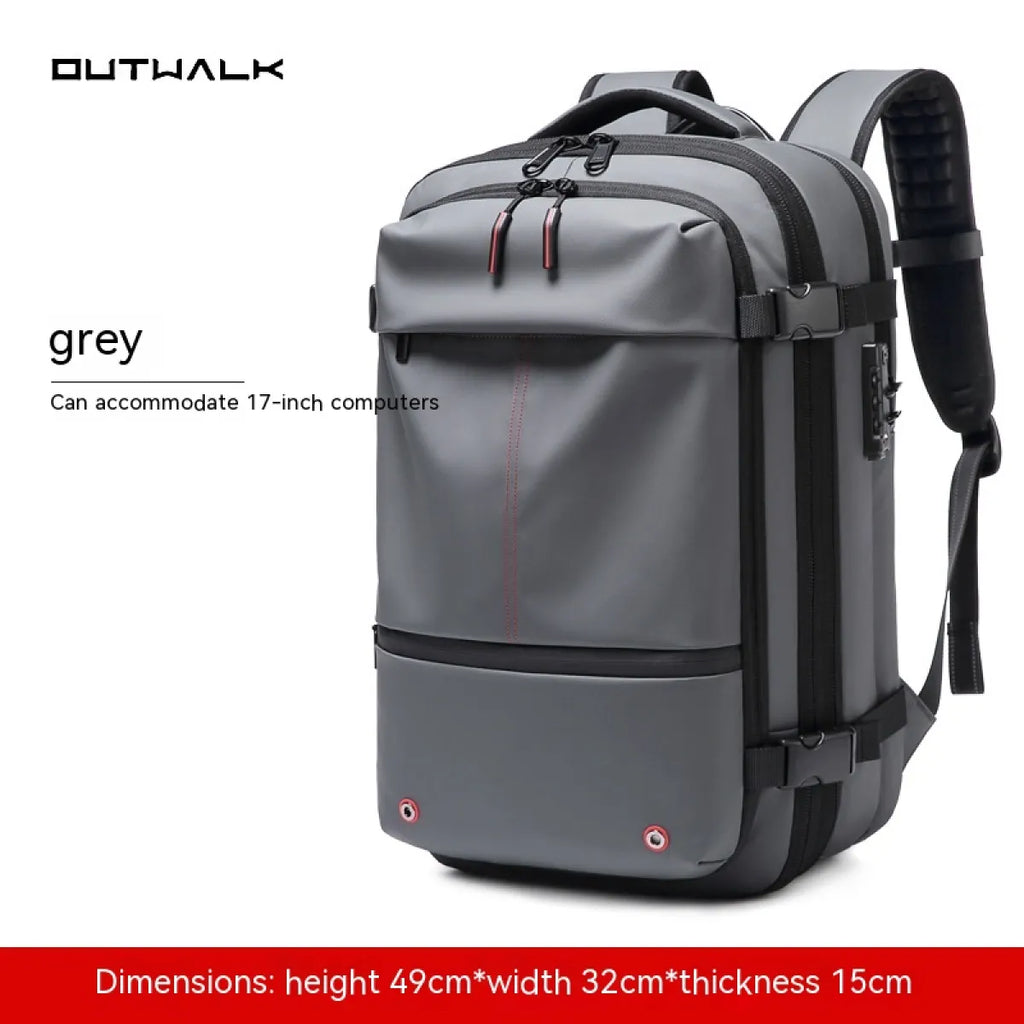 vacuum compression travel backpack