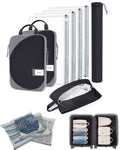 compression packing cubes for travel