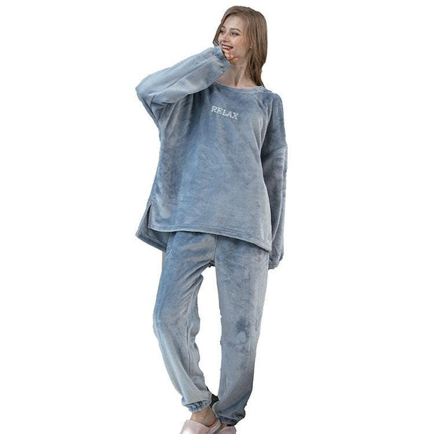 Winter Home Clothes For Women Men Sleepwear Couple