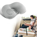 Toddler Travel Airplane Bed - Beige Comfort Flyer for Kids