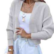 Women's Short Cape Knitted Cardigan Sweater