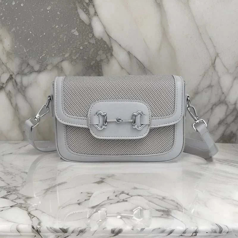 Stylish Casual Commuter Crossbody Bag Designer Leather Tote Vintage Minimalist Purse With Chic Letter Logo Large Capacity