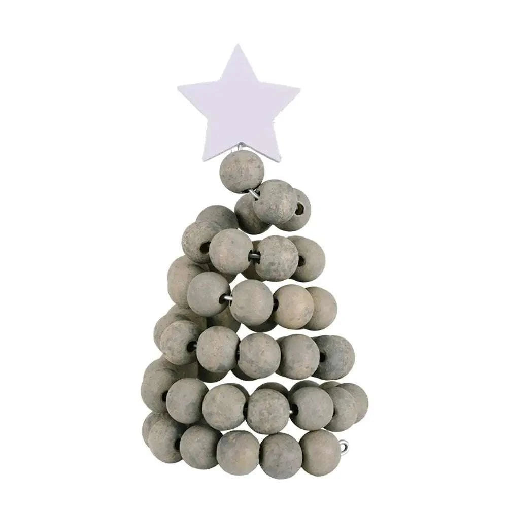 Christmas Decoration Christmas Decoration Creative Ins Wooden Christmas Tree Desktop Ornament Unique Handmade Christmas Tree