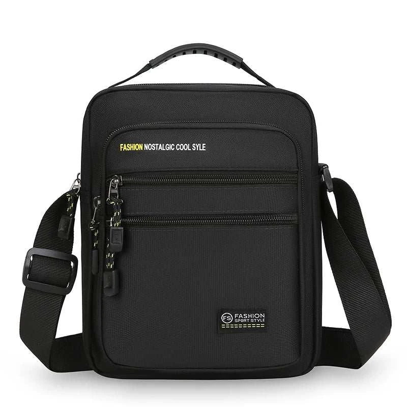 Men Crossbody Bag Single Shoulder Bags Big Capacity Storage Bag Fashion Multi-Pockets Business Crossbody Bags