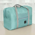 1 set of foldable large capacity travel luggage bag, expandable fitness bag, sports carry on, weekend luggage check-in, luggage