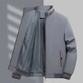 Mens Jacket Casual Fashionable, High Quality Stand Collar Light Outerwear Windproof Comfortable Slim Fit Coat for Walking Sports