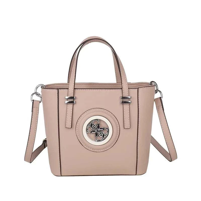 Stylish Large Capacity Crossbody Bag Minimalist Leather Handbag For Women Vintage Designer Letter Logo Casual Luxury Commuter