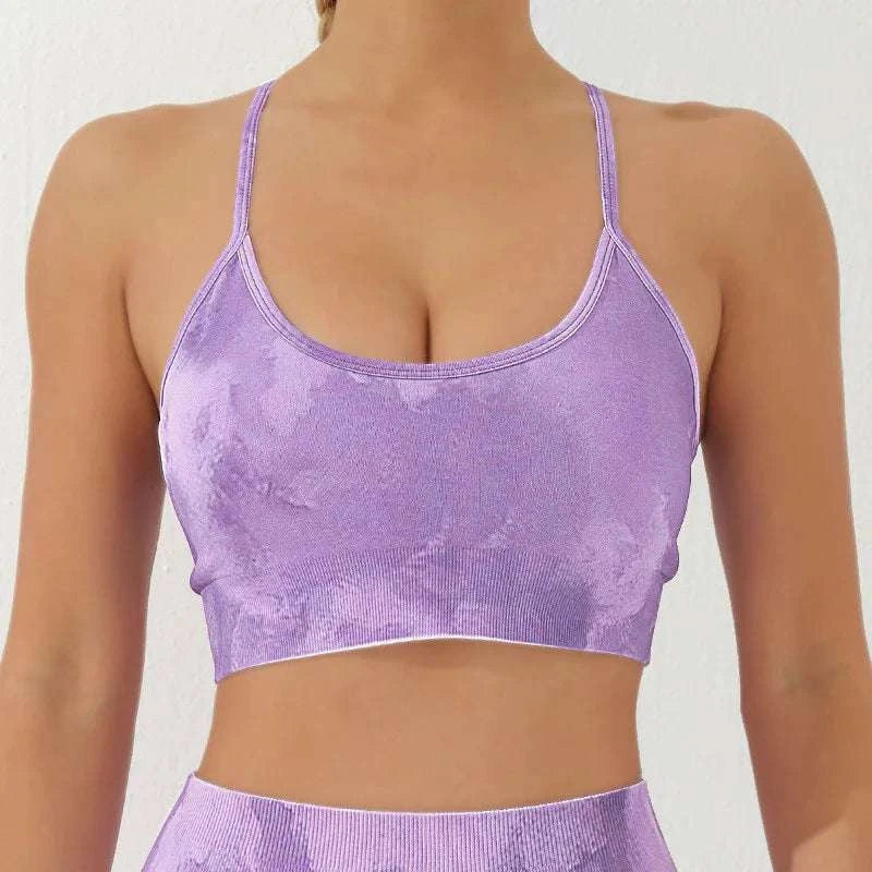 Women's Fitness Clothing Gym Sport Outfit for Woman Sweatsuit Lady Sets Womens Clothes Gym Women 2 Piece Set Outfit Sports Bra