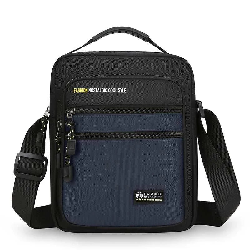 Men Crossbody Bag Single Shoulder Bags Big Capacity Storage Bag Fashion Multi-Pockets Business Crossbody Bags