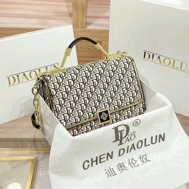 Luxury chic tote bag with designer leather, vintage minimalist style, large capacity, and crossbody option