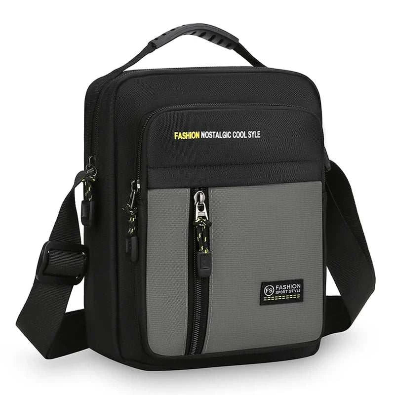 Men Crossbody Bag Single Shoulder Bags Big Capacity Storage Bag Fashion Multi-Pockets Business Crossbody Bags