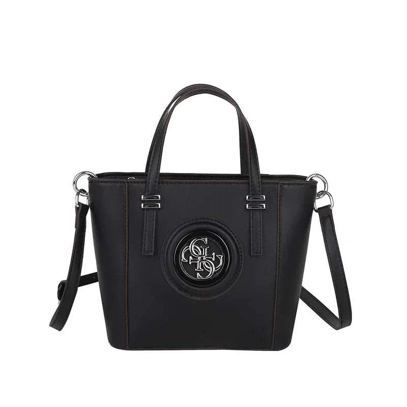 Stylish Large Capacity Crossbody Bag Minimalist Leather Handbag For Women Vintage Designer Letter Logo Casual Luxury Commuter