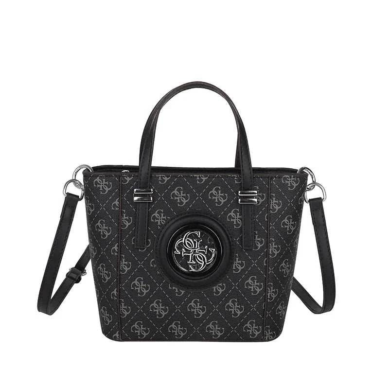 Stylish Large Capacity Crossbody Bag Minimalist Leather Handbag For Women Vintage Designer Letter Logo Casual Luxury Commuter