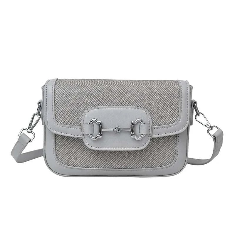 Stylish Casual Commuter Crossbody Bag Designer Leather Tote Vintage Minimalist Purse With Chic Letter Logo Large Capacity