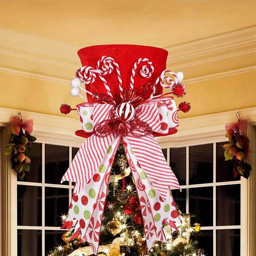 Christmas Celebration Red White Holiday Decoration Festive Accessory Great Holiday Centerpiece Versatile Usage For Holiday Table