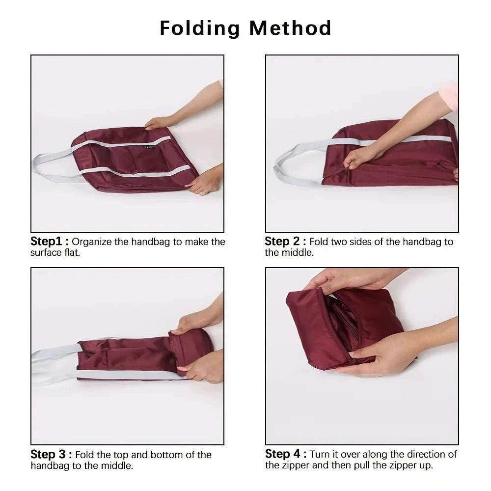 1 set of foldable large capacity travel luggage bag, expandable fitness bag, sports carry on, weekend luggage check-in, luggage