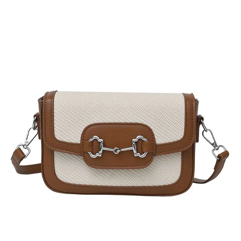 Stylish Casual Commuter Crossbody Bag Designer Leather Tote Vintage Minimalist Purse With Chic Letter Logo Large Capacity