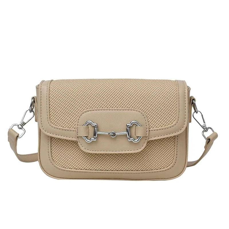 Stylish Casual Commuter Crossbody Bag Designer Leather Tote Vintage Minimalist Purse With Chic Letter Logo Large Capacity