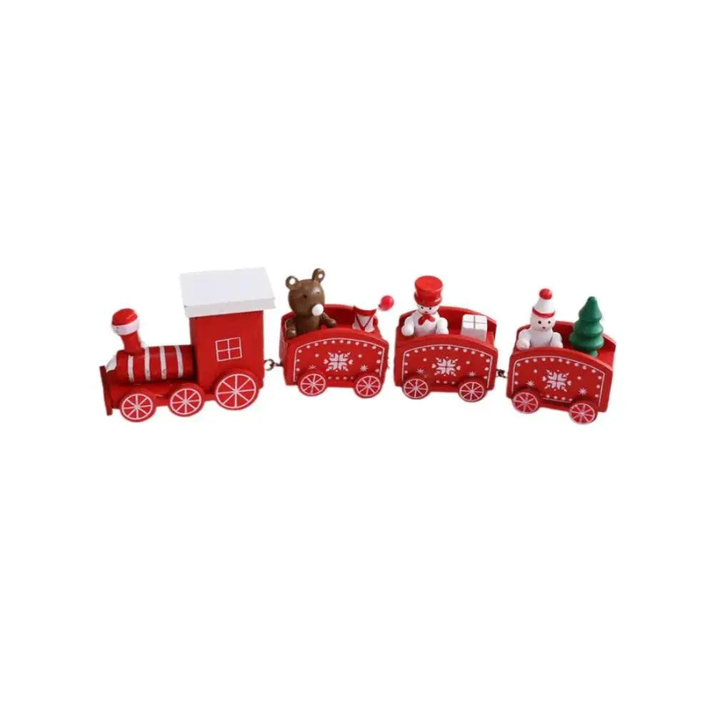 Christmas Train Merry Christmas Decorations For Home 2025 Cristmas Ornament Xmas Navidad Noel Gifts Happy New Year 2026 Decor ﻿