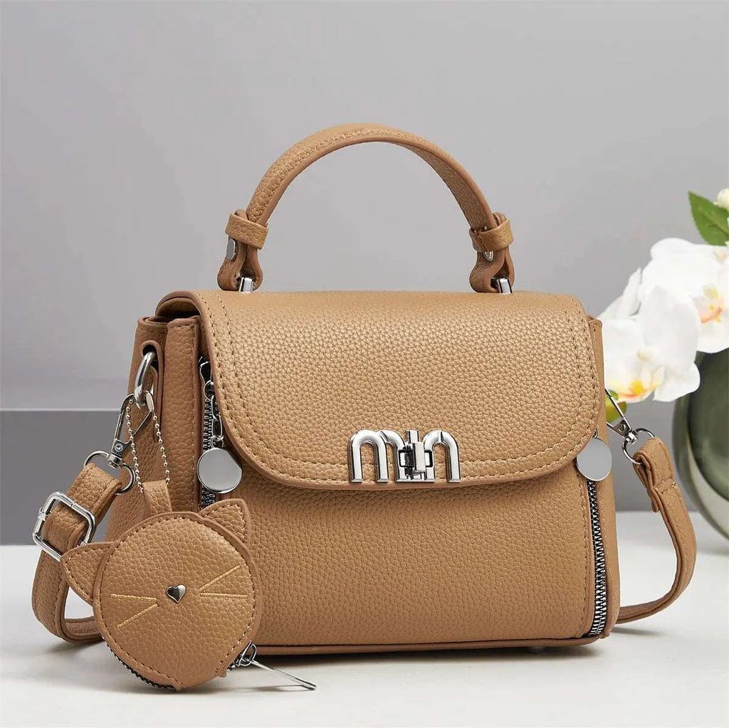 2025 Stylish Tote Bag for Women - Elegant Crossbody Shoulder Purse, Fashionable Mom Handbag Summer New