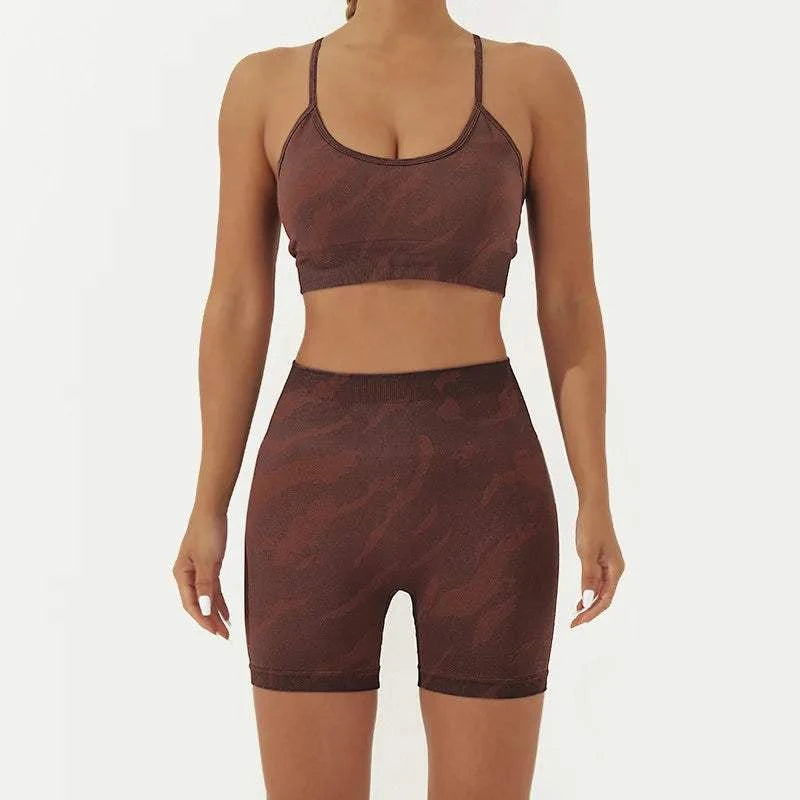 Women's Fitness Clothing Gym Sport Outfit for Woman Sweatsuit Lady Sets Womens Clothes Gym Women 2 Piece Set Outfit Sports Bra