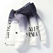 Thin Gradient Coat For Men Fashion Clothes