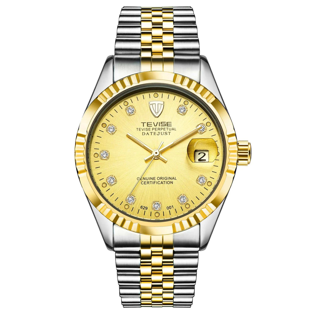 Detective Explosion Calendar Mens Watch Business Watch Mechanical Automatic Mechanical Watch Waterproof Sheet
