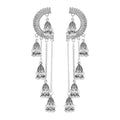 Indian Jhumka Earrings for Women - Vintage Statement Jewelry with intricate designs and dangling bells.